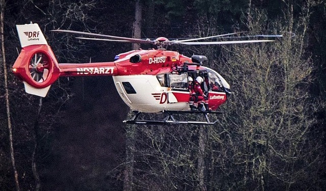 Vom Rettungshubschrauber aus versuchte...n kam aber leider jede Hilfe zu spt.   | Foto: Freiwillige Feuerwehr Waldkirch