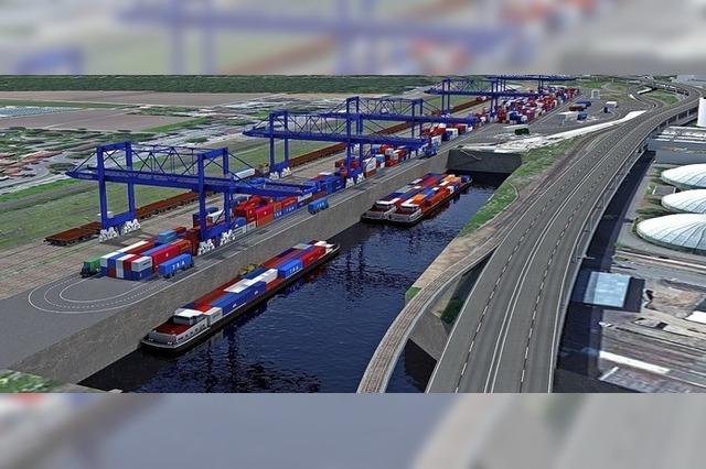 Hfen sehen neues Containerterminal weiter auf Kurs