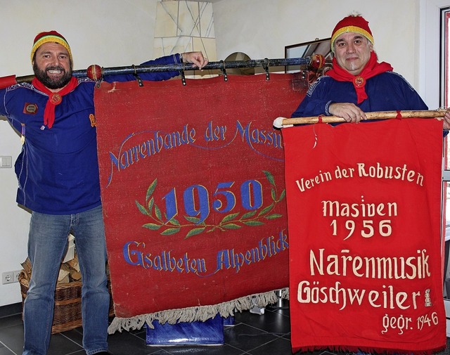 Wo liegt der Ursprung der Gschweiler ...n mehr ber die beiden Fahnen wissen.   | Foto: Christa Maier