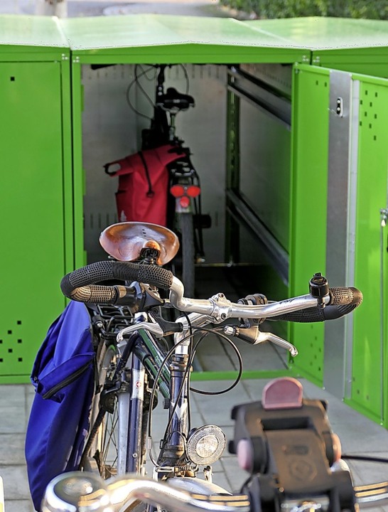 Fahrräder sind hier gut untergebracht.  | Foto: Hans-Peter Müller