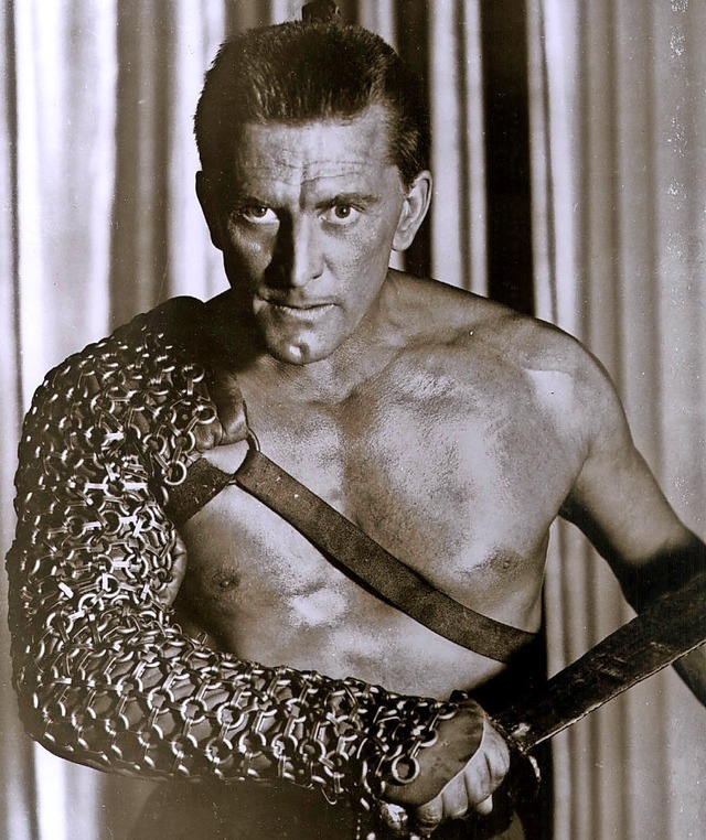 Ein nachgerade sozialistischer Kmpfer... vom damals 44-jhrigen Kirk Douglas.   | Foto: HO (AFP)