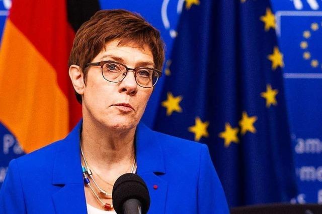 Thringen zeigt, wie angeschlagen Kramp-Karrenbauer ist