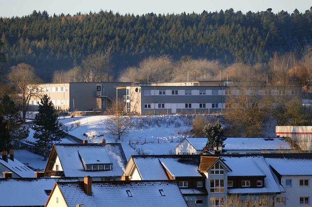 Die Bedarfsunterkunft des Landkreises ...inge knnen dort untergebracht werden.  | Foto: Martin Wunderle