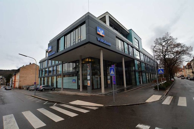 Die Volksbank Dreilndereck &#8211; da... die Zentrale an der Tumringer Strae.  | Foto: Barbara Ruda