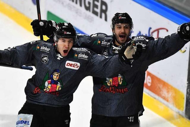 Heimsieg und Erster: Der EHC Freiburg strmt die Tabellenspitze