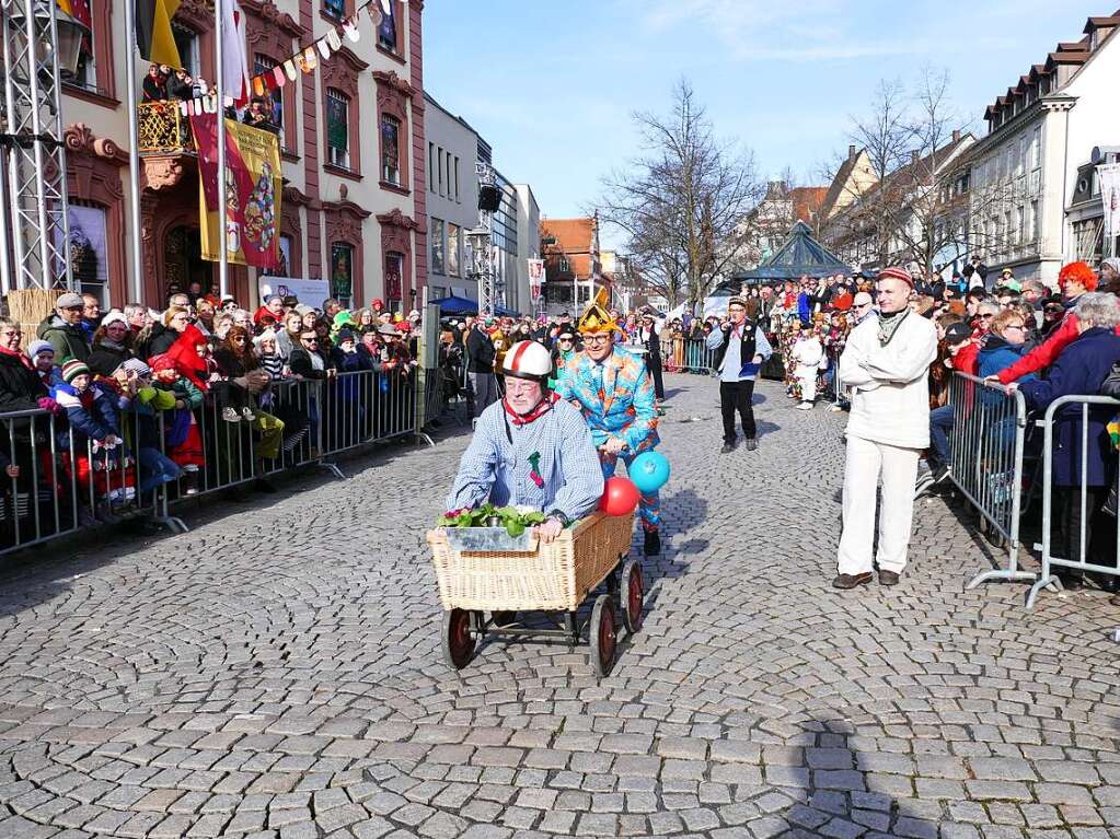 OB Steffens und Fessenbachs Ortsvorsteher Paul Litterst werden zweite.