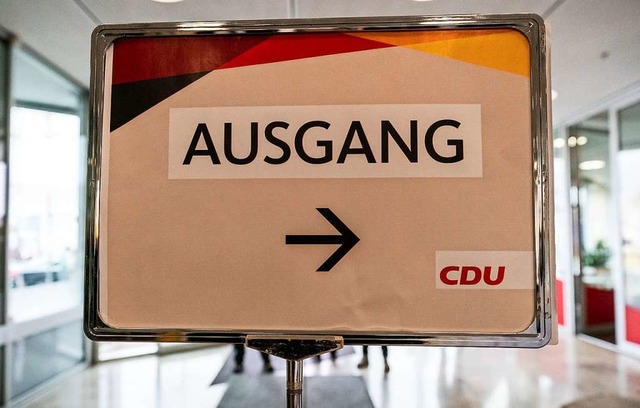 Wohin die CDU nach dem Skandal von Thringen geht, wird noch ausgelotet.  | Foto: Michael Kappeler (dpa)