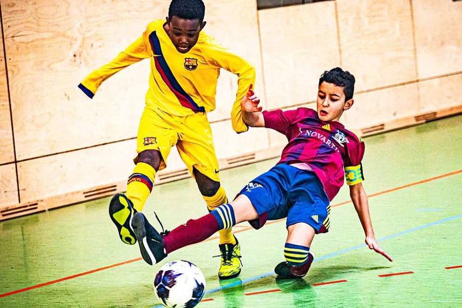 FC Barcelona (links) gegen FC Basel (Foto: Sebastian Sternemann) FC Barcelona (links) gegen FC Basel (Foto: Sebastian Sternemann)