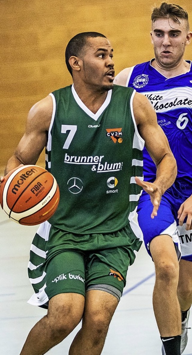 <BZ-FotoAnlauf>Basketball:</BZ-FotoAnl...Grigsby mit Lrrach eine herbe Abfuhr.  | Foto: Sebastian Sternemann