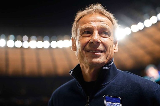 Doch nicht der Heilsbringer bei der Hertha: Jrgen Klinsmann.  | Foto: ODD ANDERSEN (AFP)