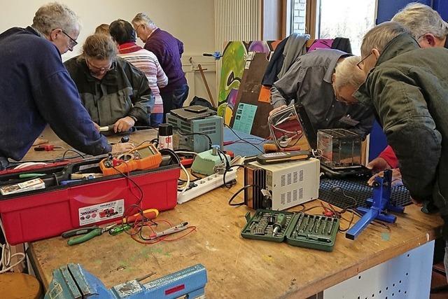 Am Samstag findet die 50. Ausgabe des Repair-Cafs statt