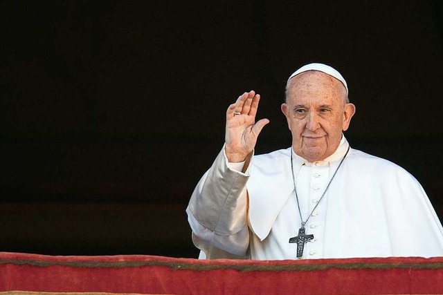 Der Vatikan stellte am 12. Februar das...hlussdokument der Amazonas-Synode vor.  | Foto: Alessandra Tarantino (dpa)