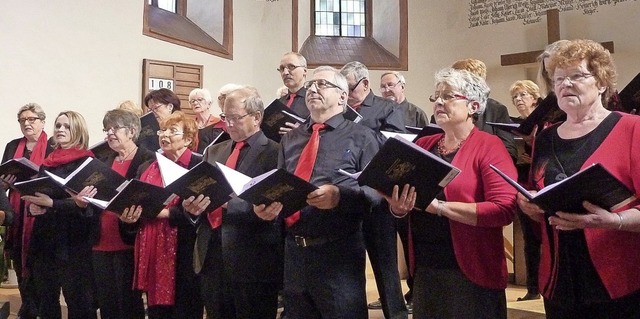 Das Jubilumskonzert in der Bergkirche...r Hhepunkte fr die Chorgemeinschaft.  | Foto: Karlernst Lauffer