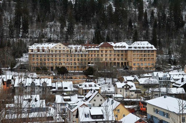 Das ehemalige Sanatorium wird mgliche...r Verlagerung nach Waldkirch zustimmt.  | Foto: Luis Kimmel