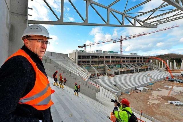 Video: Das neue SC-Stadion nimmt Gestalt an
