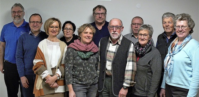 Das Team der IG Eimeldingen mit (von l...liver Friebolin und seiner Frau  Petra  | Foto: Anita Indri-Werner