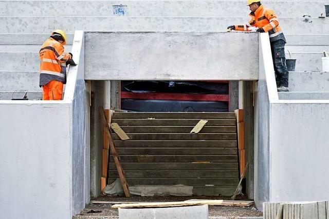 Fotos: Zu Besuch auf der Baustelle des neuen Stadions des SC Freiburg