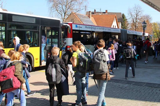 Die S-Bahnen auf der Elztalstrecke werden ab 1. Mrz durch Busse ersetzt.  | Foto: Horst David