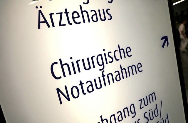 Die Notaufnahme des Lahrer Klinikums   | Foto: Christoph Breithaupt