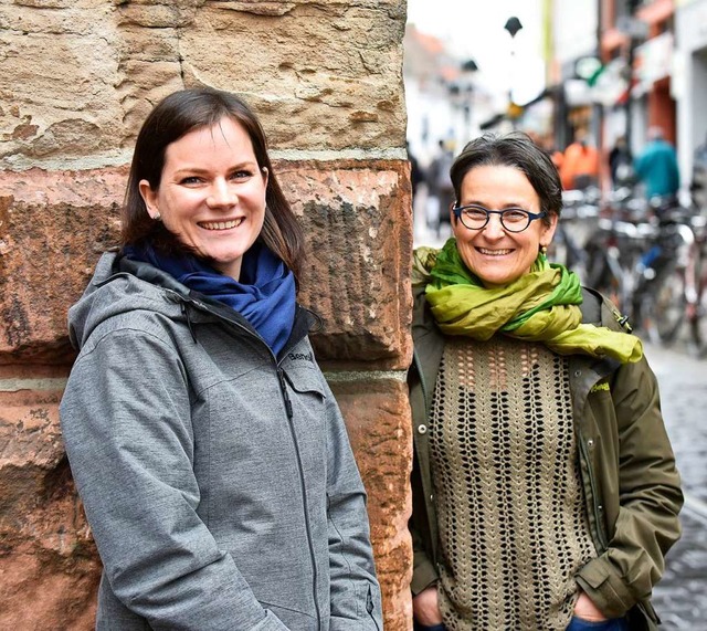 Birte Boxler (links) und Susanne Eckert  | Foto: Michael Bamberger