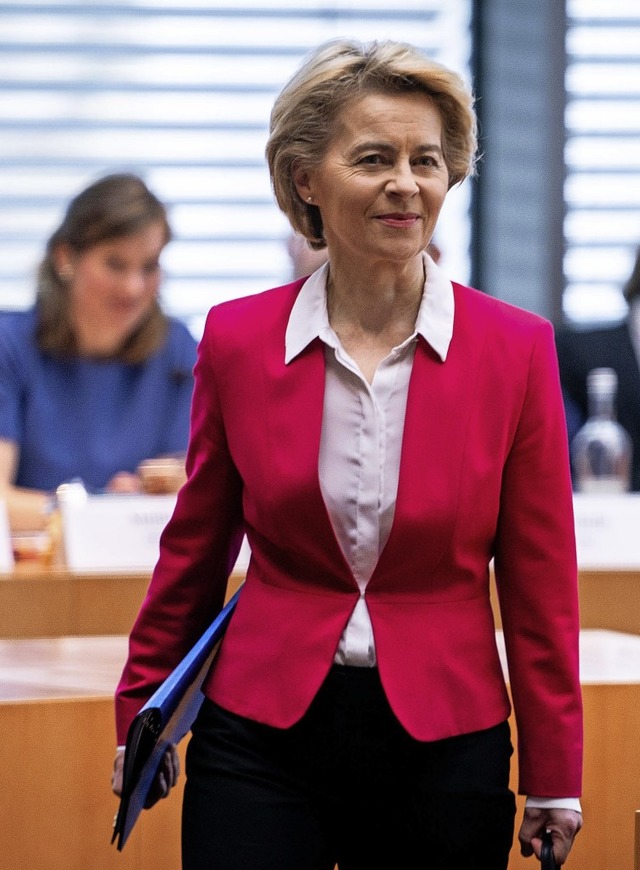 EU-Kommissionsprsidentin Ursula von der Leyen   | Foto: Kay Nietfeld (dpa)