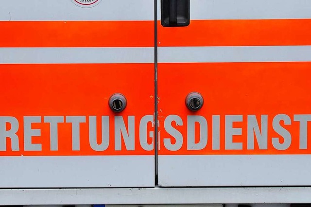 Die verletzte Frau wurde ins Krankenhaus gebracht (Symbolfoto).  | Foto: Ingo Schneider