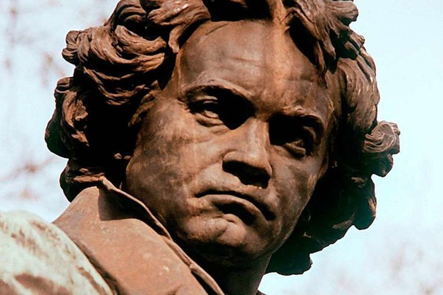 &#8222;Wie konnte man damals so aussehen?&#8220;: Beethoven-Statue in Wien.  | Foto: Bernhaut