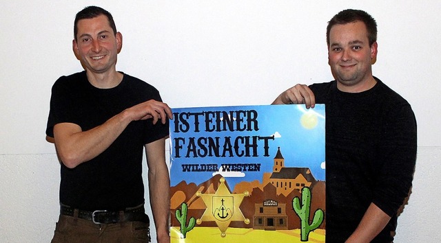 Nicolas Scherer (links) und Lucas Brit...tto &#8222;Wilder Westen&#8220; steht.  | Foto: Reinhard Cremer