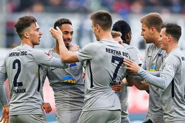 Hertha BSC gewinnt auch ohne Jrgen Klinsmann