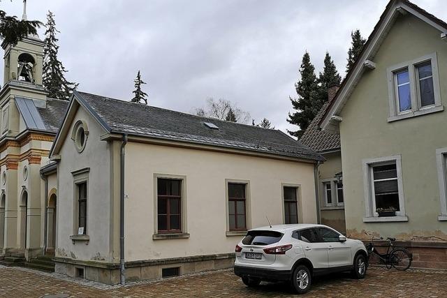 Das alte Friedhofwrterhaus wird abgerissen