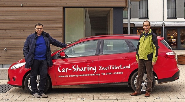 Der Verein Car-Sharing-Zweitlerland h...orstandssprecher Ralf Heuser-Lindner.   | Foto: Verein