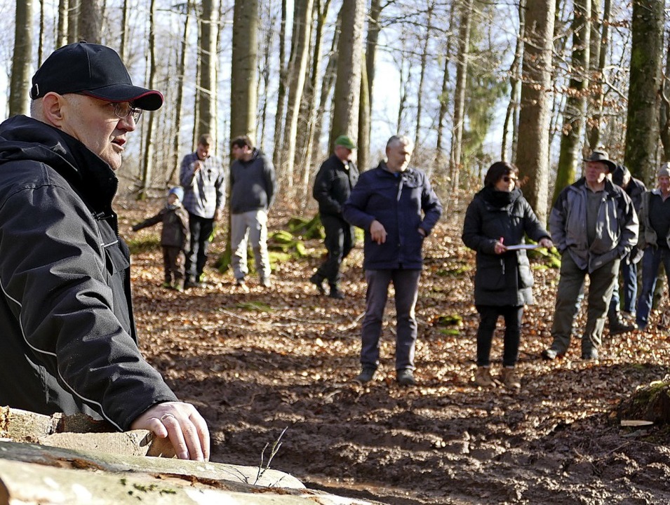 Hugo Sturm braucht nie ums Holz steigern Steinen