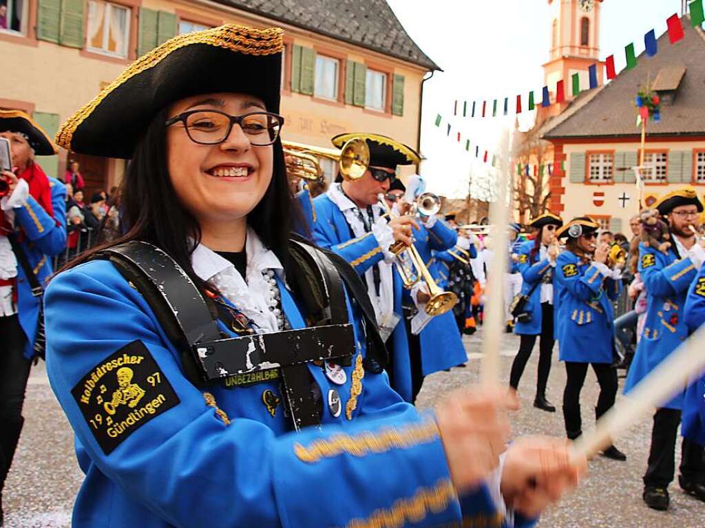 Bilder vom Umzug in Merdingen, zur Fasnachtszeit auch Zwulchheim genannt.