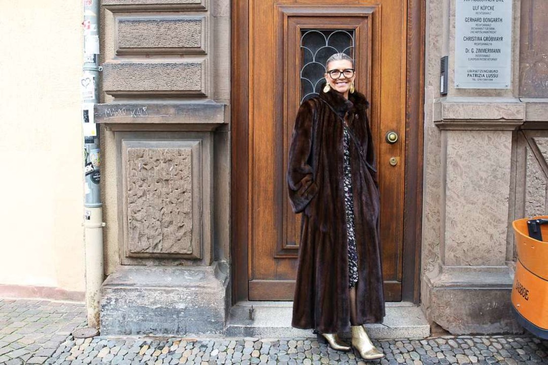 Franoise trgt gerne ausgefallene Kleidungsstcke.  | Foto: Aaron Hohberger