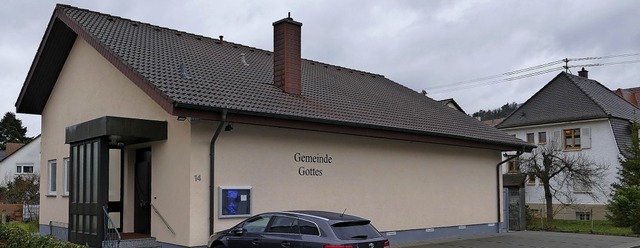 Das Gemeindehaus an der  Schutzackerst...rale Anlaufstelle der Gemeinde Gottes.  | Foto: Ulrich Senf