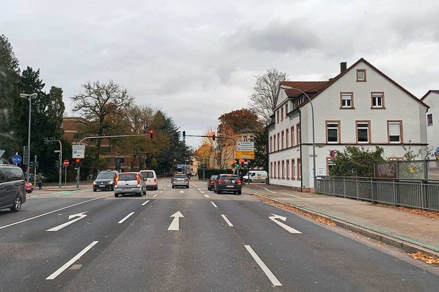 Von 26. Februar an stehen auf der Zhr...egenlufige Fahrspuren zur Verfgung.   | Foto: Helmut Seller