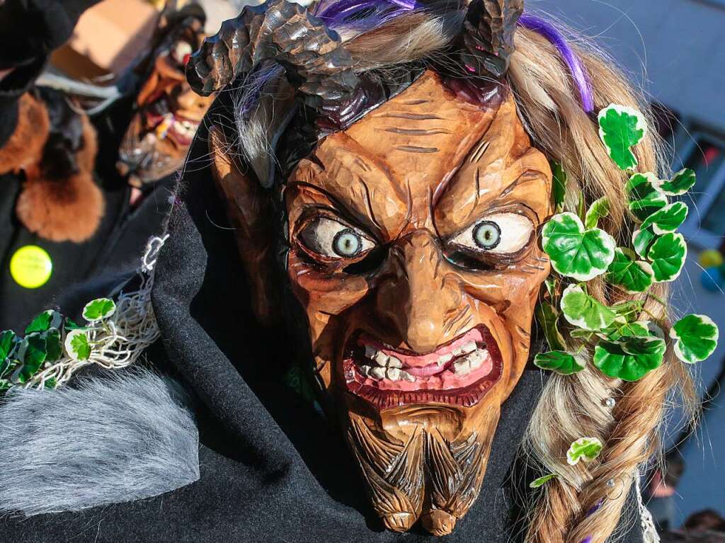 Auf dem Umzug in Orschweier waren die Narren los.