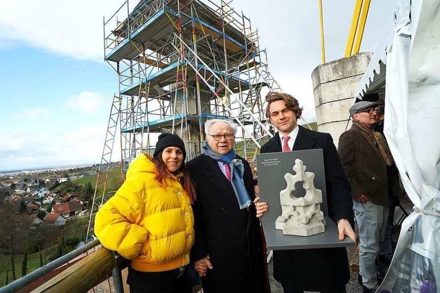 In den Fessenbacher Reben entsteht ein Burda-Denkmal