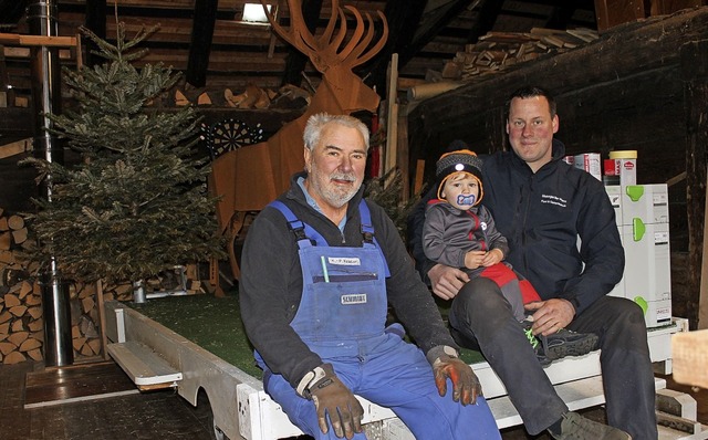 Hans-Peter Kessler, Thomas Warm und we...r ffentlichkeit prsentieren wollen.   | Foto: Cornelia Liebwein