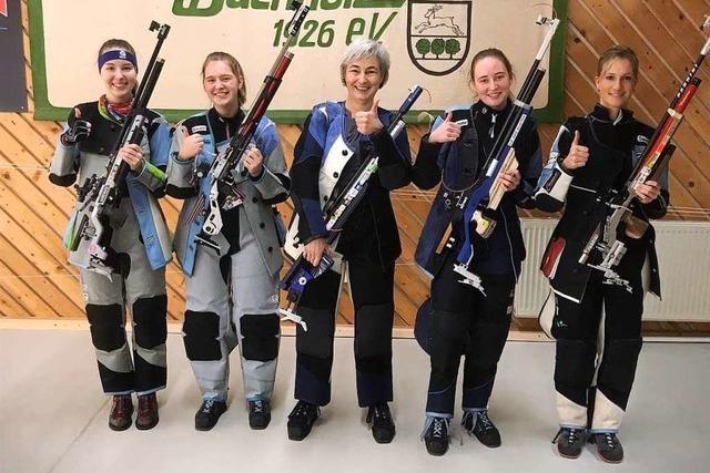 Frauen-Power am Luftgewehr beim KKSV Heitersheim
