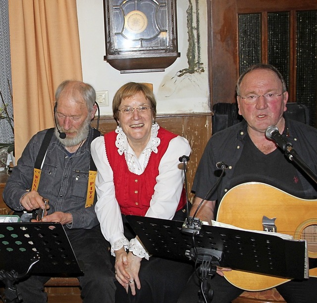 Dieter Schwarzwlder, Christa Heimann ...stalter des diesjhrigen Liechtgangs.   | Foto: Rolf-Dieter Kanmacher