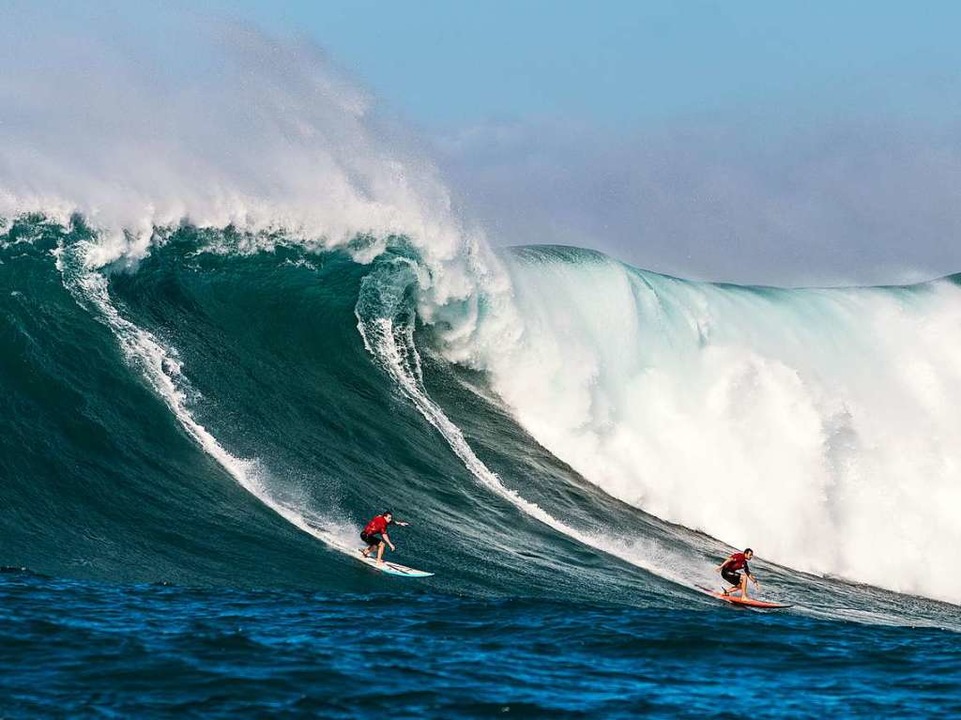 Seine Challenge: Die Welle &#8222;Jaws&#8220; in Maui, Hawaii.  | Foto: Surffilmnacht