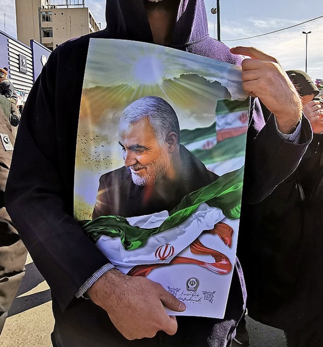 Proteste gegen die Ermordung des iranischen Generals Soleimani  | Foto: ATTA KENARE
