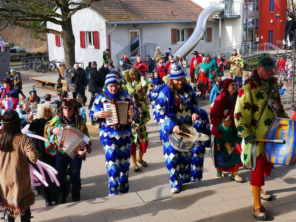 Mit Radau und schnen Verkleidungen haben die Narren bis Mittwoch die Macht in Bad Krozingen bernommen.