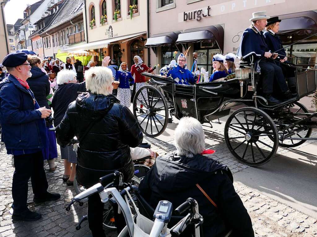 Der Zug der Schelmen, Mittwocher und Schnurrewieber durchs Stdtle