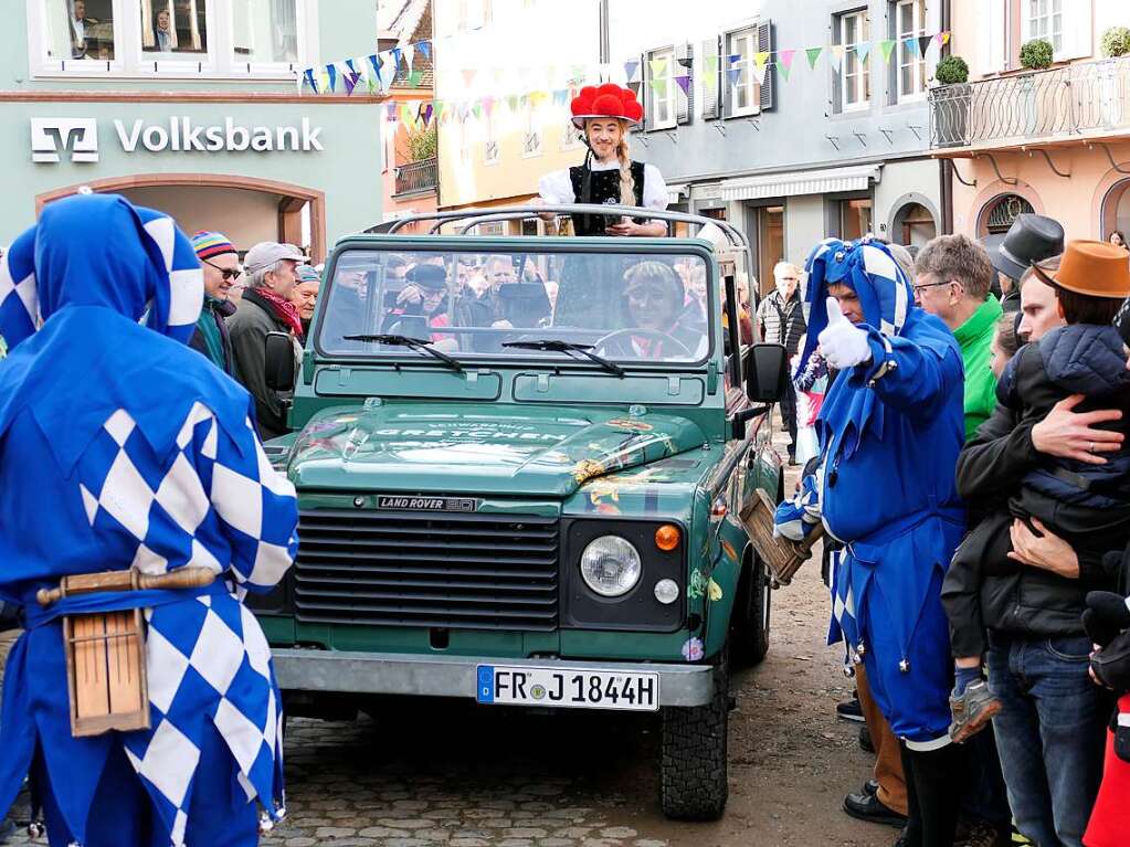 ...und das Gin-Gretchen im Schladerer-Mobil angedst kommt...