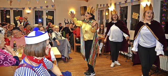 Frauenfasnet in Kiechlinsbergen: Doris...auftritt &#8222;Mrchenprinzen&#8220;.  | Foto: Roland Vitt