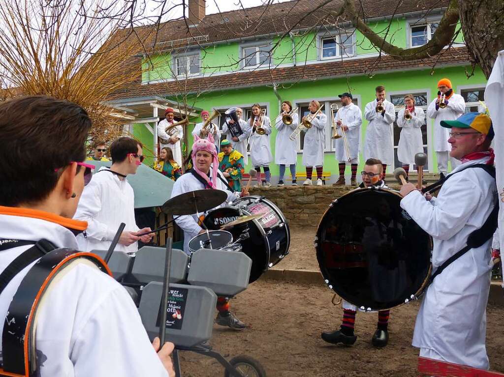 Nrrisches Treiben im Kindergarten Pfaffenweiler