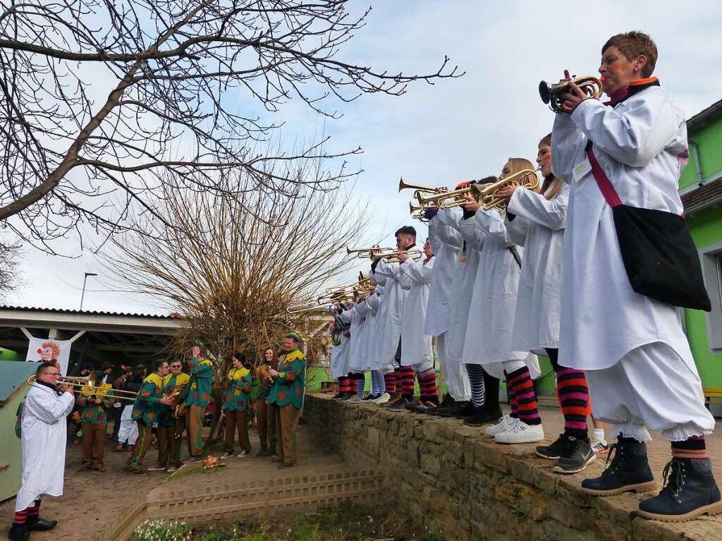 Nrrisches Treiben im Kindergarten Pfaffenweiler