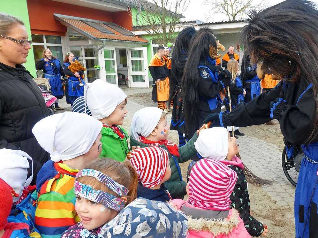 Nrrisches Treiben im Kindergarten Pfaffenweiler